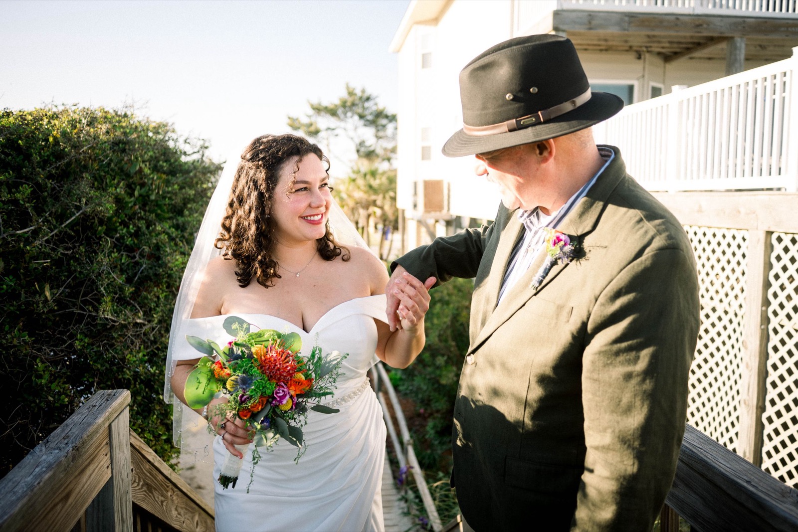 2-Day Weekend Elopement at Ocean Isle Beach | NC Wedding Photographer | Pink Penguin Studios