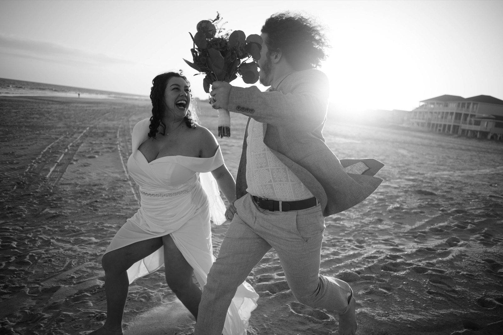 2-Day Weekend Elopement at Ocean Isle Beach | NC Wedding Photographer | Pink Penguin Studios