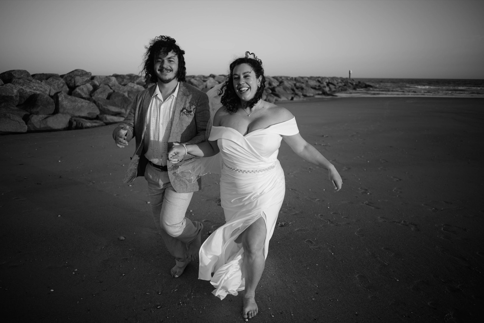 2-Day Weekend Elopement at Ocean Isle Beach | NC Wedding Photographer | Pink Penguin Studios