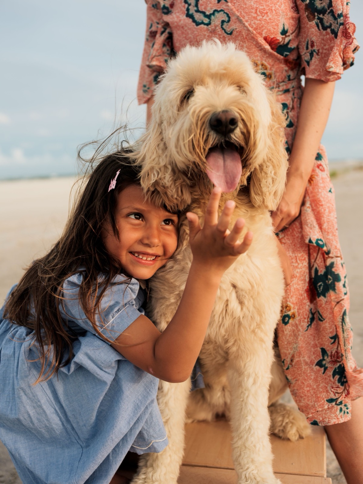 group photos of families on the beach | pink penguin studios