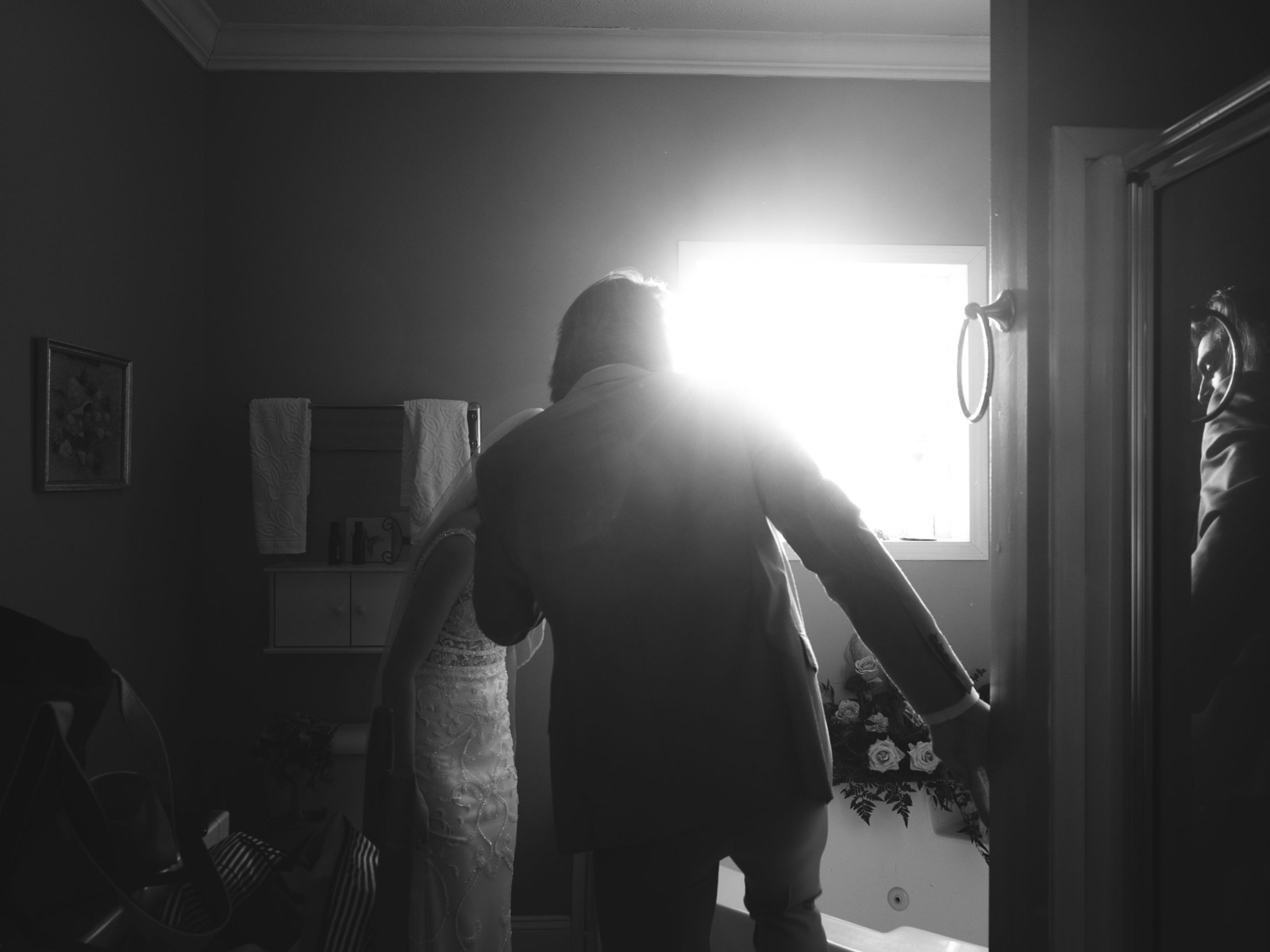 Couples getting married in an airbnb wedding venues