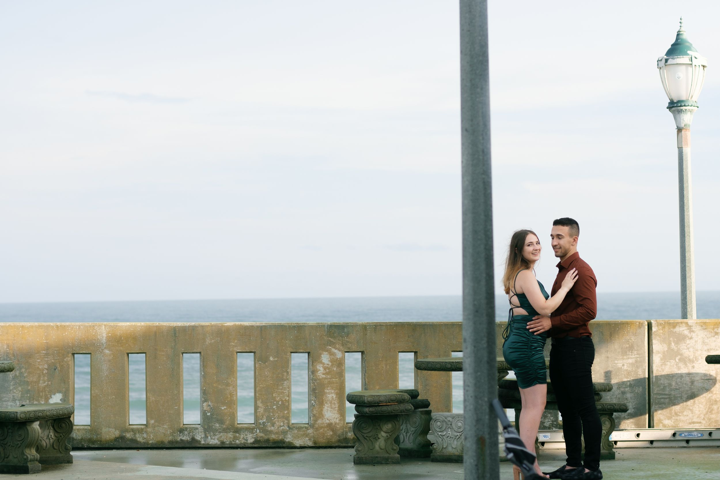 Surprise Proposal at Johnnie Mercer Pier