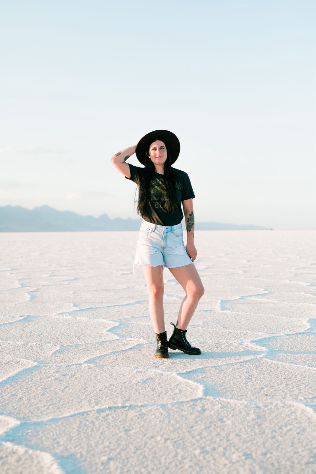 Bonneville Salt Flats UT Engagement Session