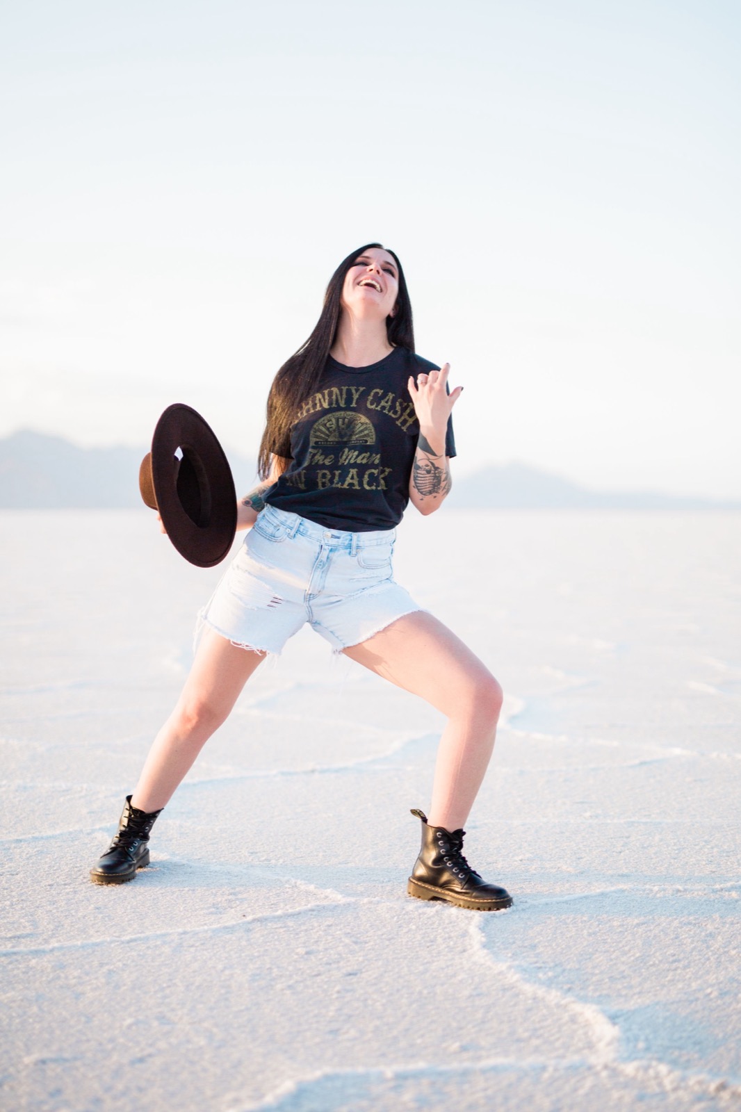 Bonneville Salt Flats UT Engagement Session
