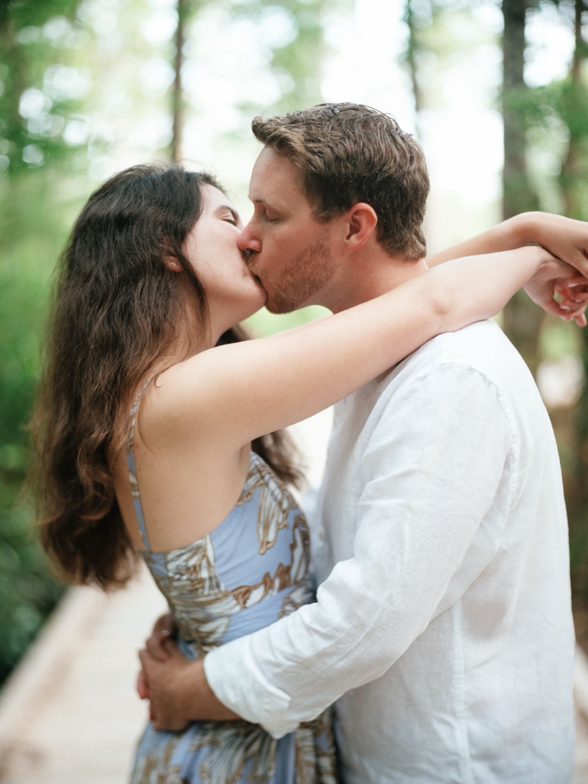 Carolina Beach State Park Engagement Session | Carolina Beach Engagement Photographer