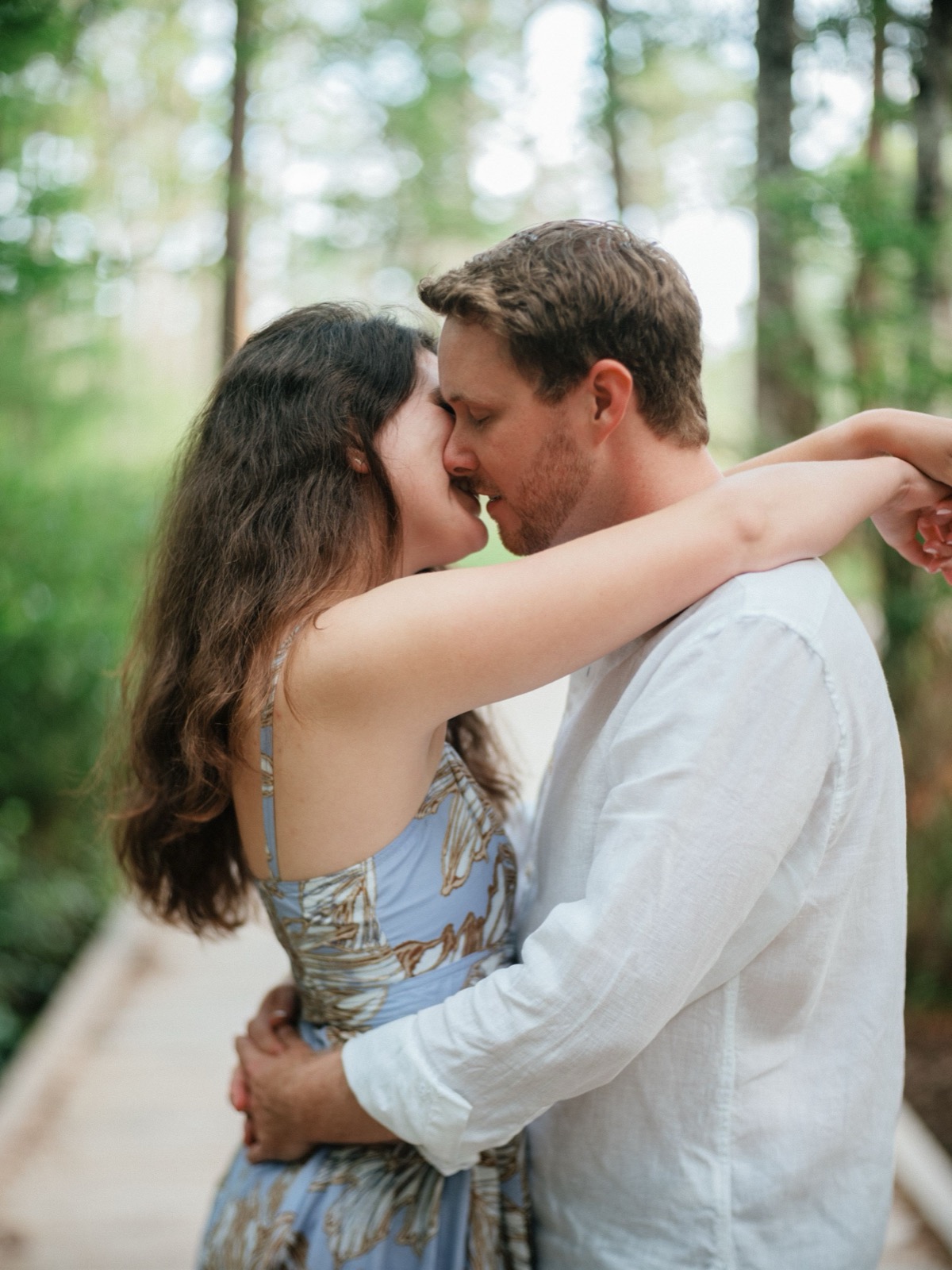 Carolina Beach State Park Engagement Session | Carolina Beach Engagement Photographer