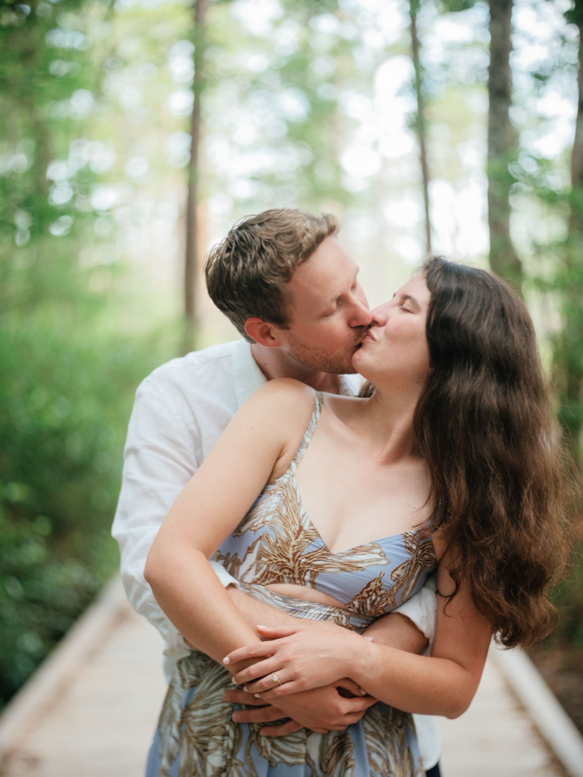 Carolina Beach State Park Engagement Session | Carolina Beach Engagement Photographer