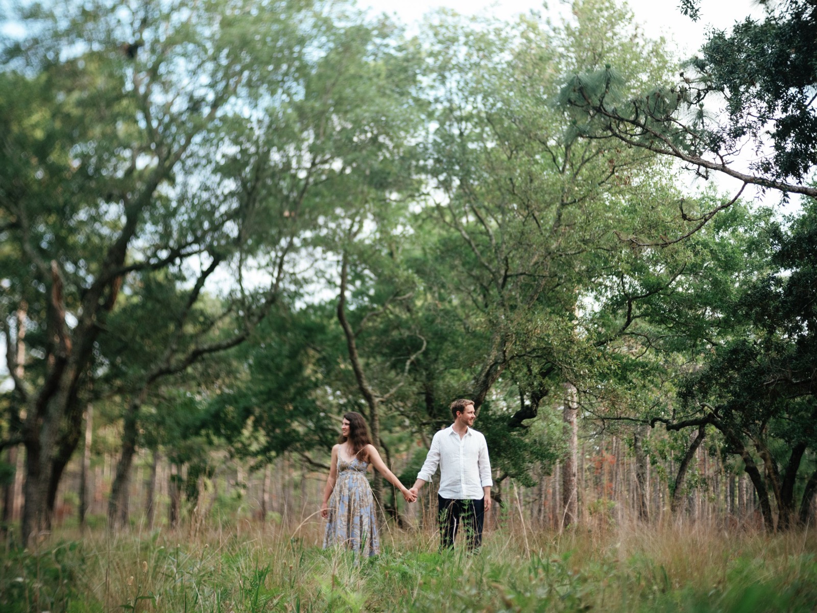 Carolina Beach State Park Engagement Session | Carolina Beach Engagement Photographer