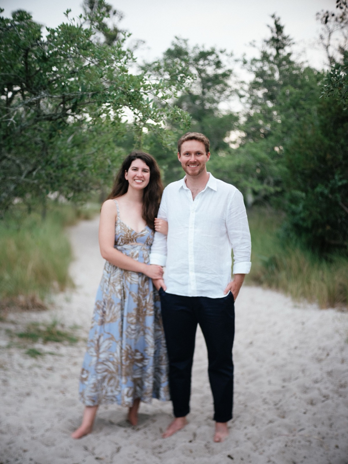 Carolina Beach State Park Engagement Session | Carolina Beach Engagement Photographer