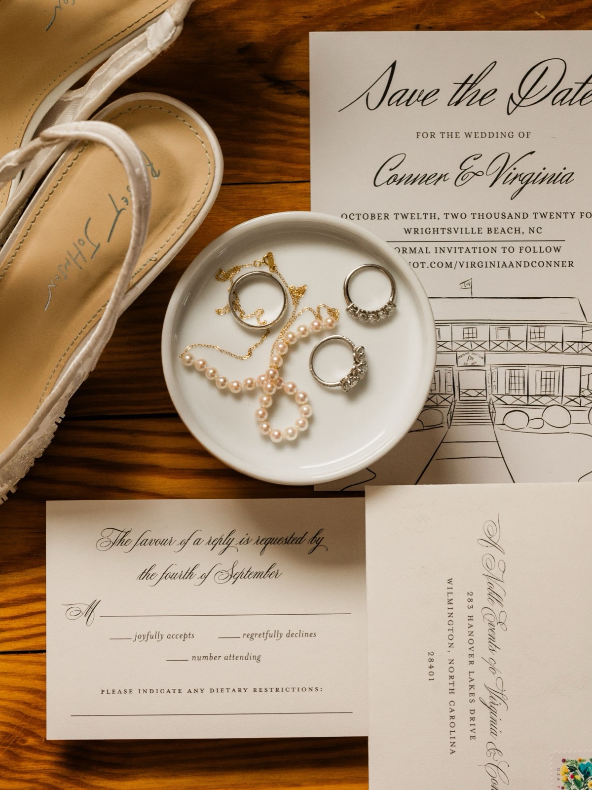 Carolina Yacht Club Wedding in Wrightsville Beach NC | Photos, Vendors, Timeline