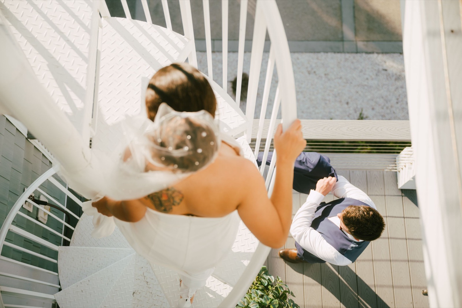 Beach Wedding In Oak Island + Beach House and Reception Photos — photograph 22