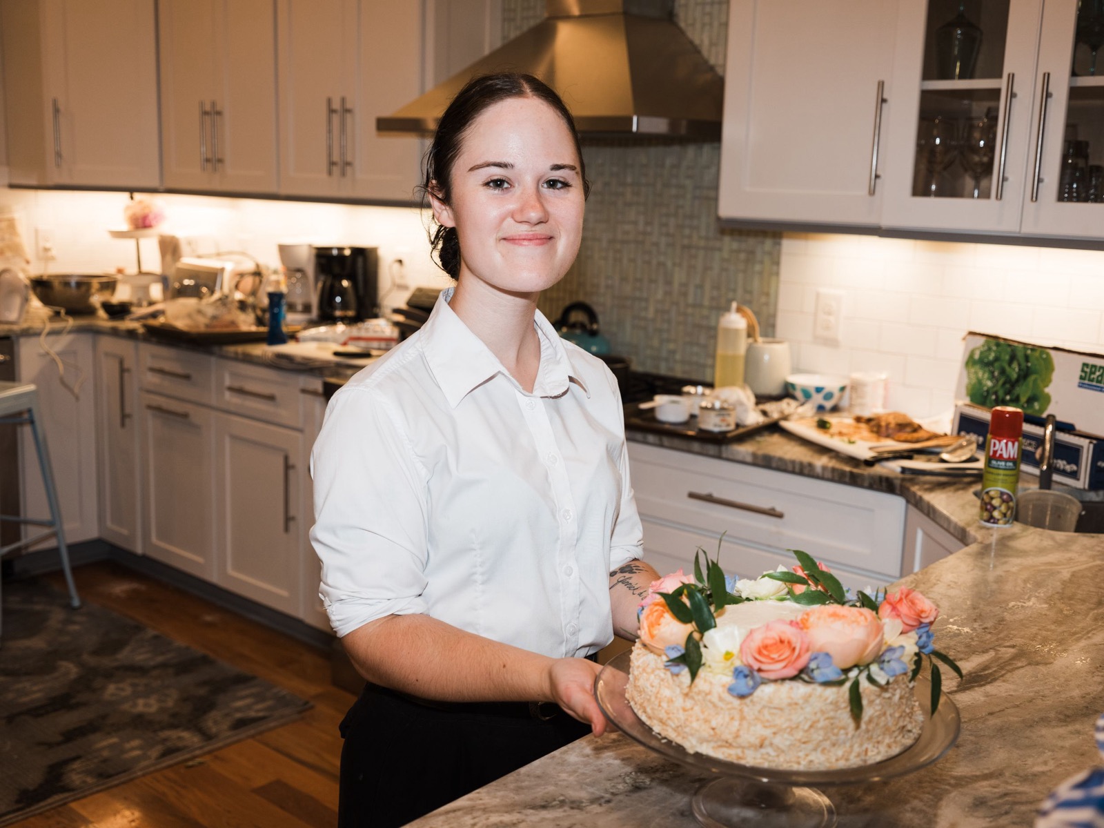 Beach Wedding In Oak Island + Beach House and Reception Photos — photograph 35
