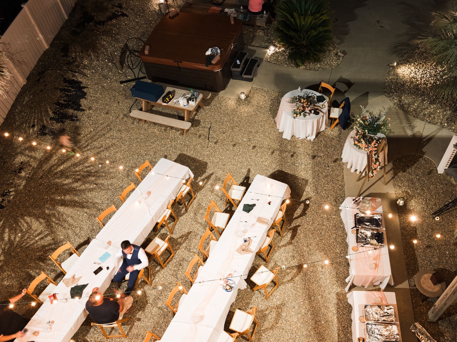 Beach Wedding In Oak Island + Beach House and Reception Photos — photograph 36