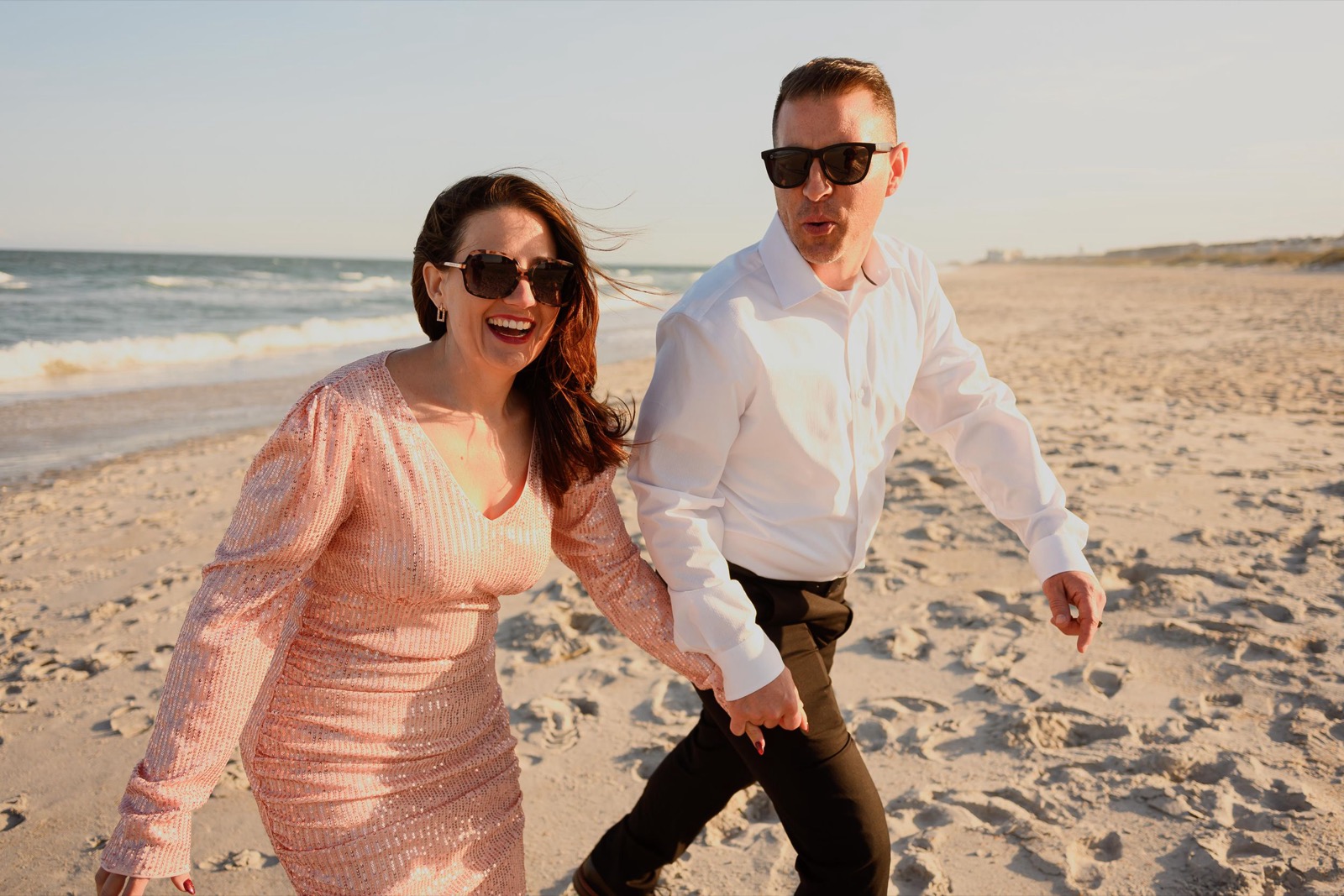 Downtown Wilmington + Wrightsville Beach | Wilmington Engagement Photographer