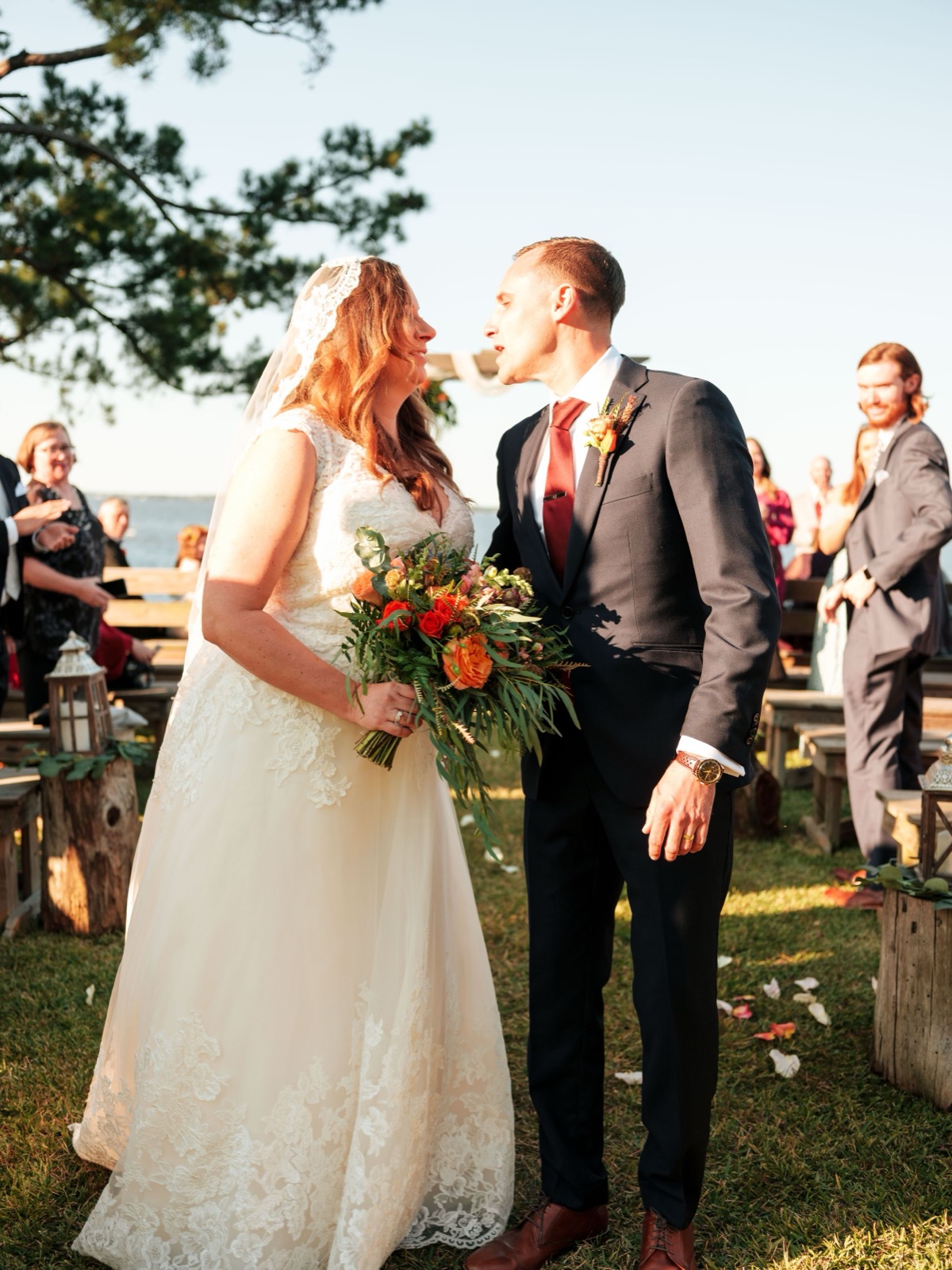 Emily and Adam | Wedding at Copper on the Neuse | NC Wedding Photographer | Pink Penguin Studios