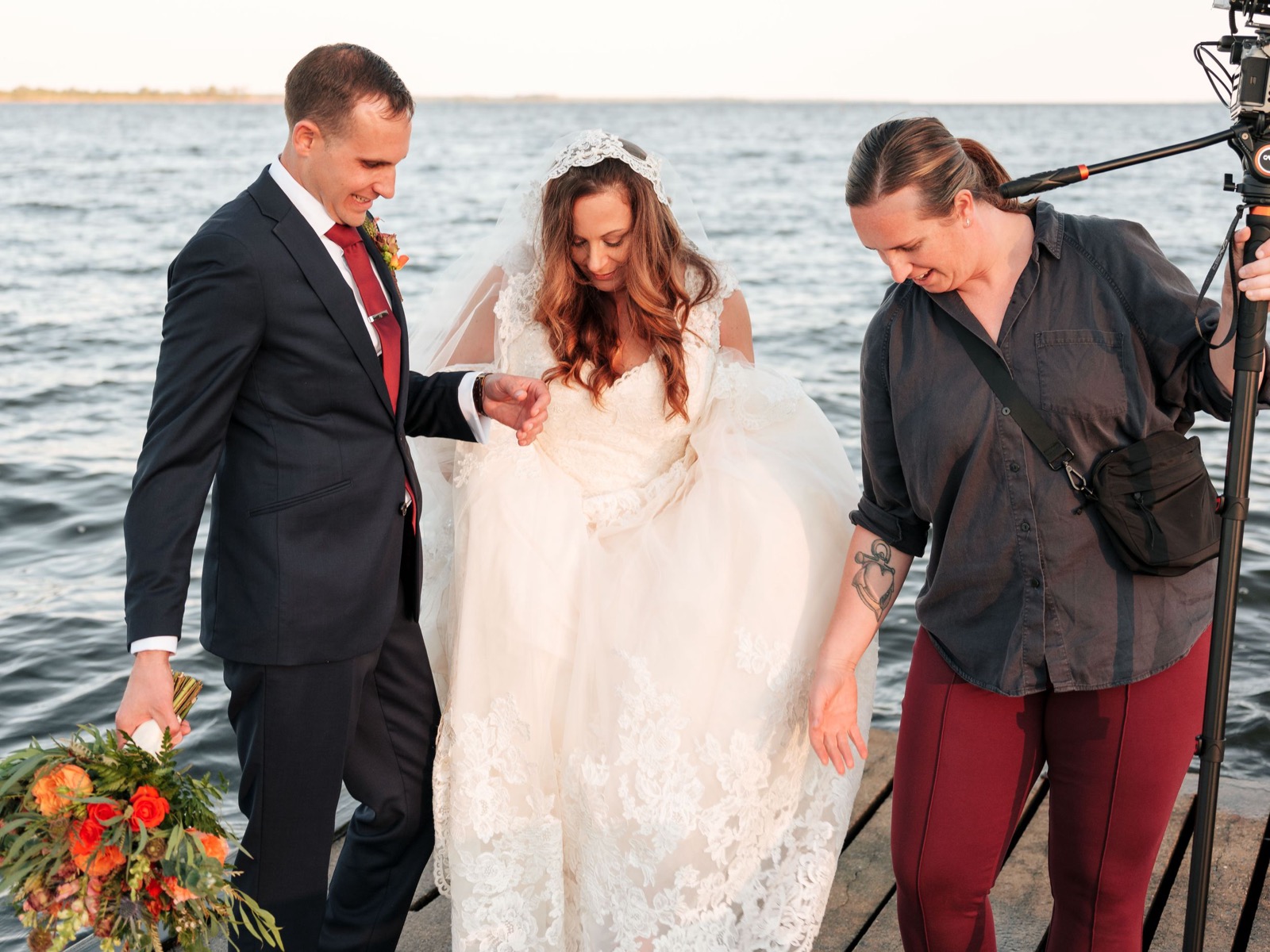 Emily and Adam | Wedding at Copper on the Neuse | NC Wedding Photographer | Pink Penguin Studios