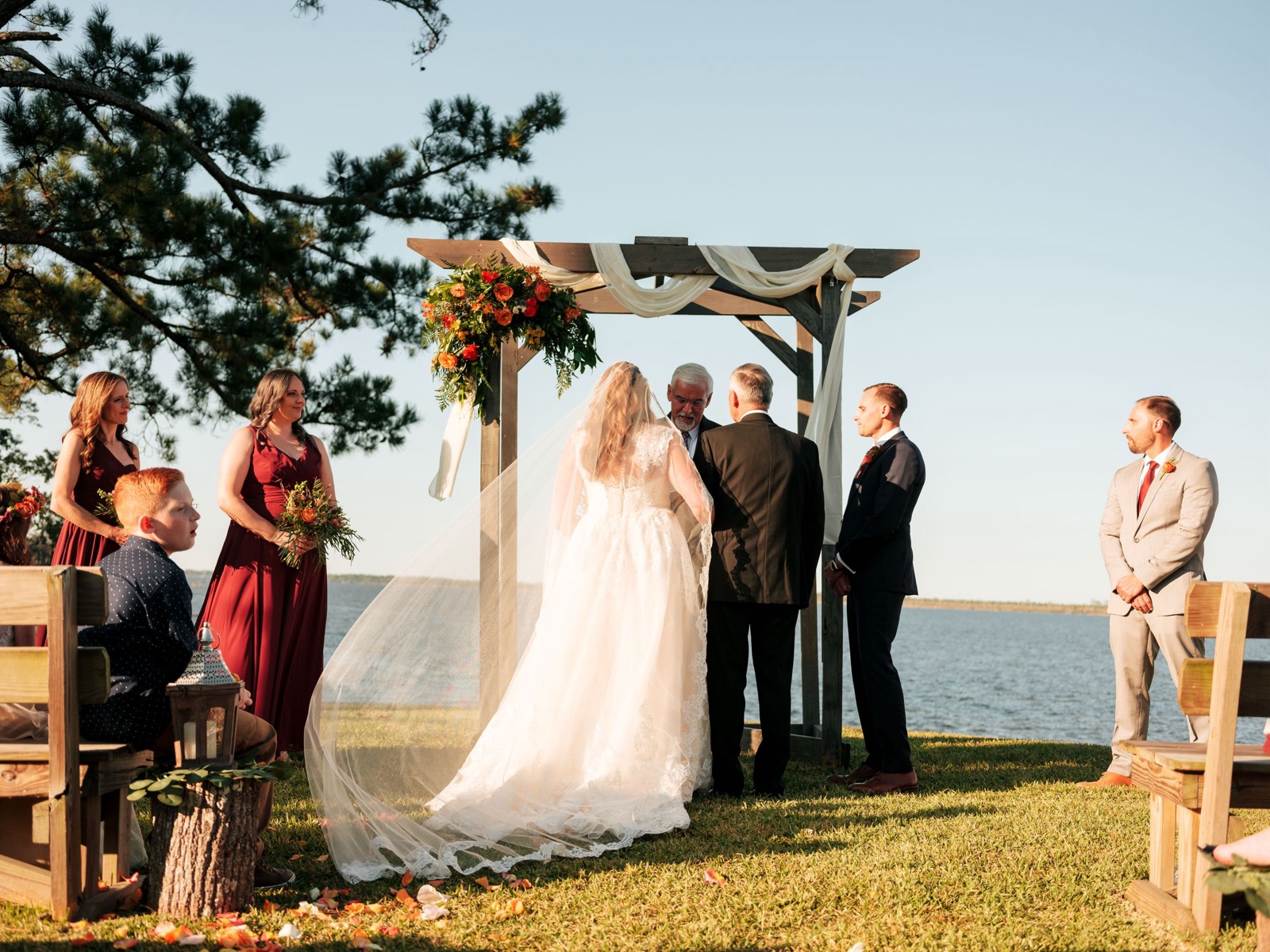 Emily and Adam | Wedding at Copper on the Neuse | NC Wedding Photographer | Pink Penguin Studios
