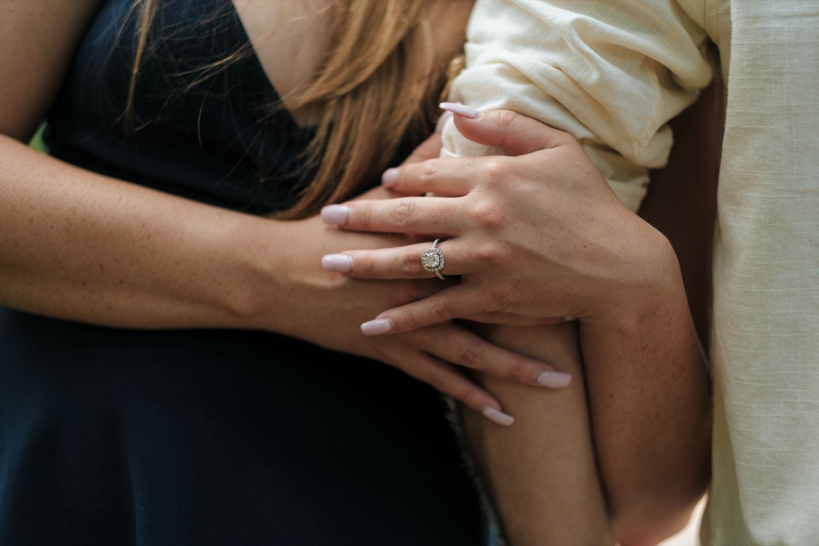 photographer captures couples getting engaged in New Hanover Arboretum | North Carolina wedding photographer
