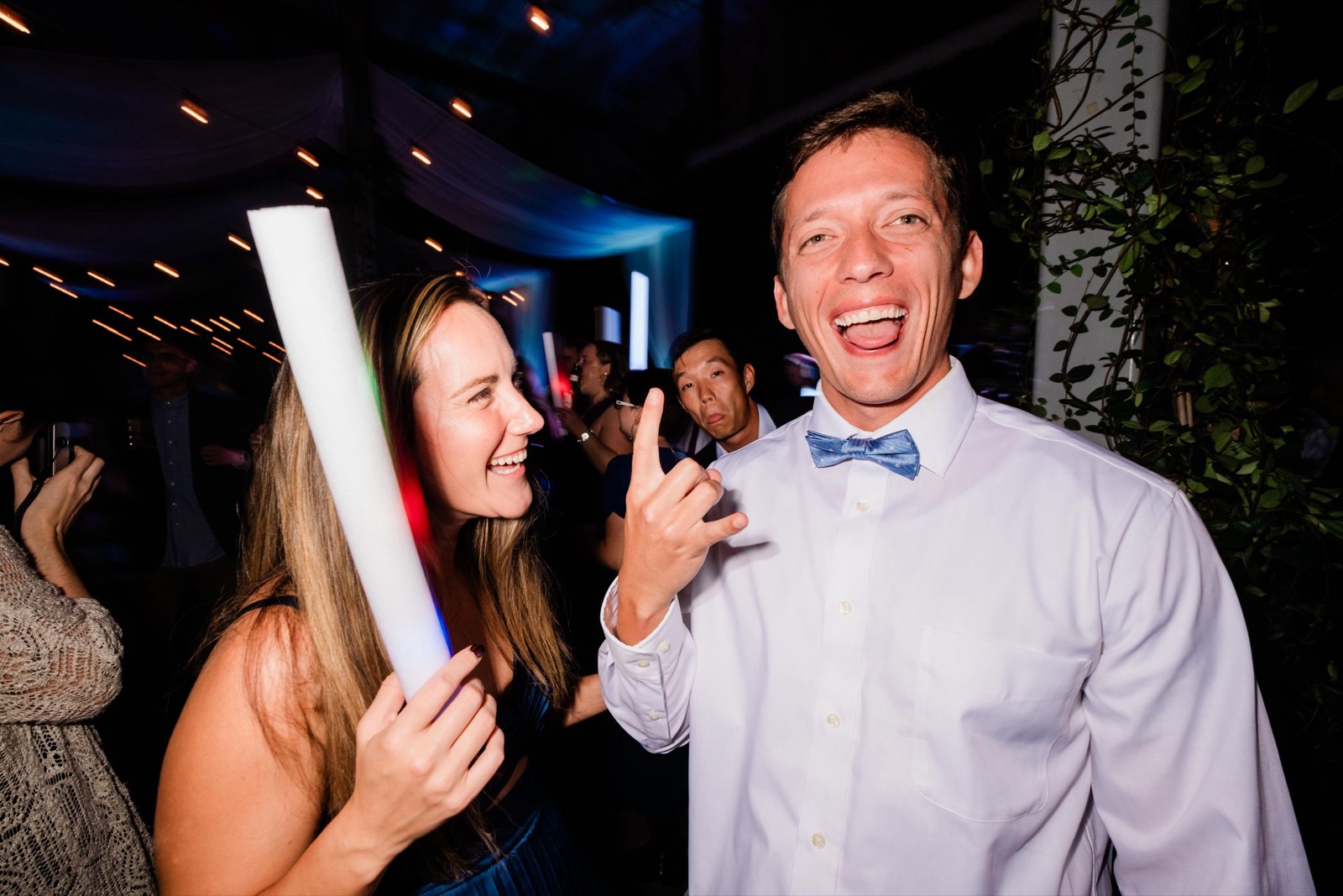 couples getting married at an outdoor wedding venue at the Atrium in Wilmington, NC