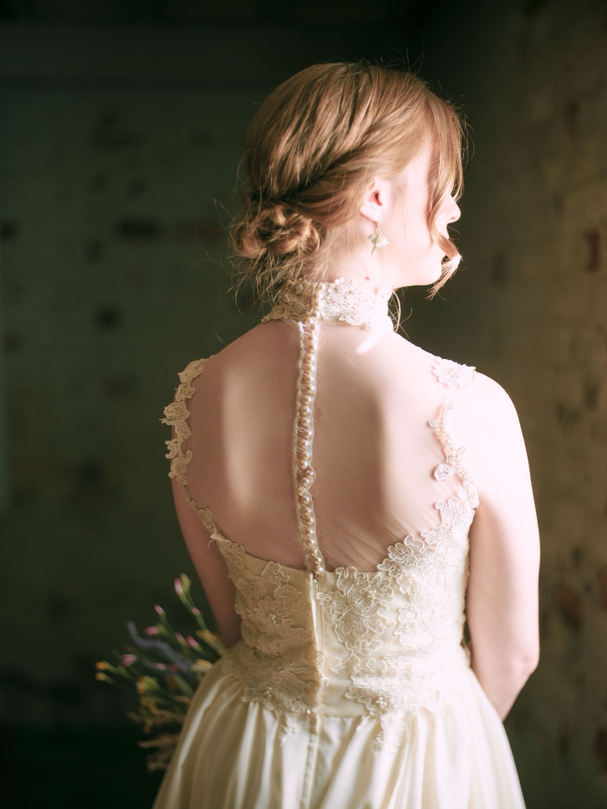 bridal portraits at Maola at Riveside