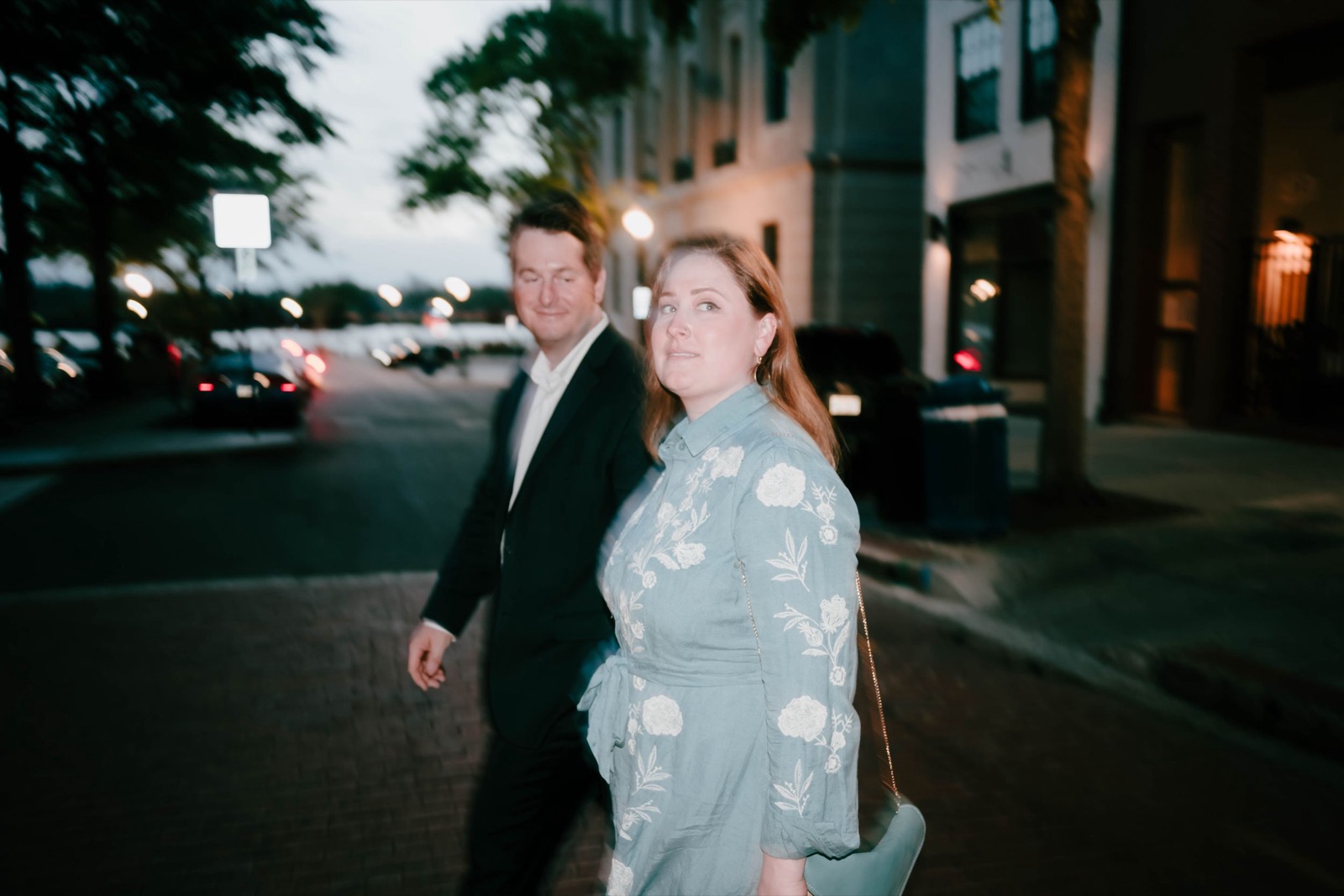 Paparazzi Style Engagement Photos in Wilmington | Wilmington Engagement Photographer
