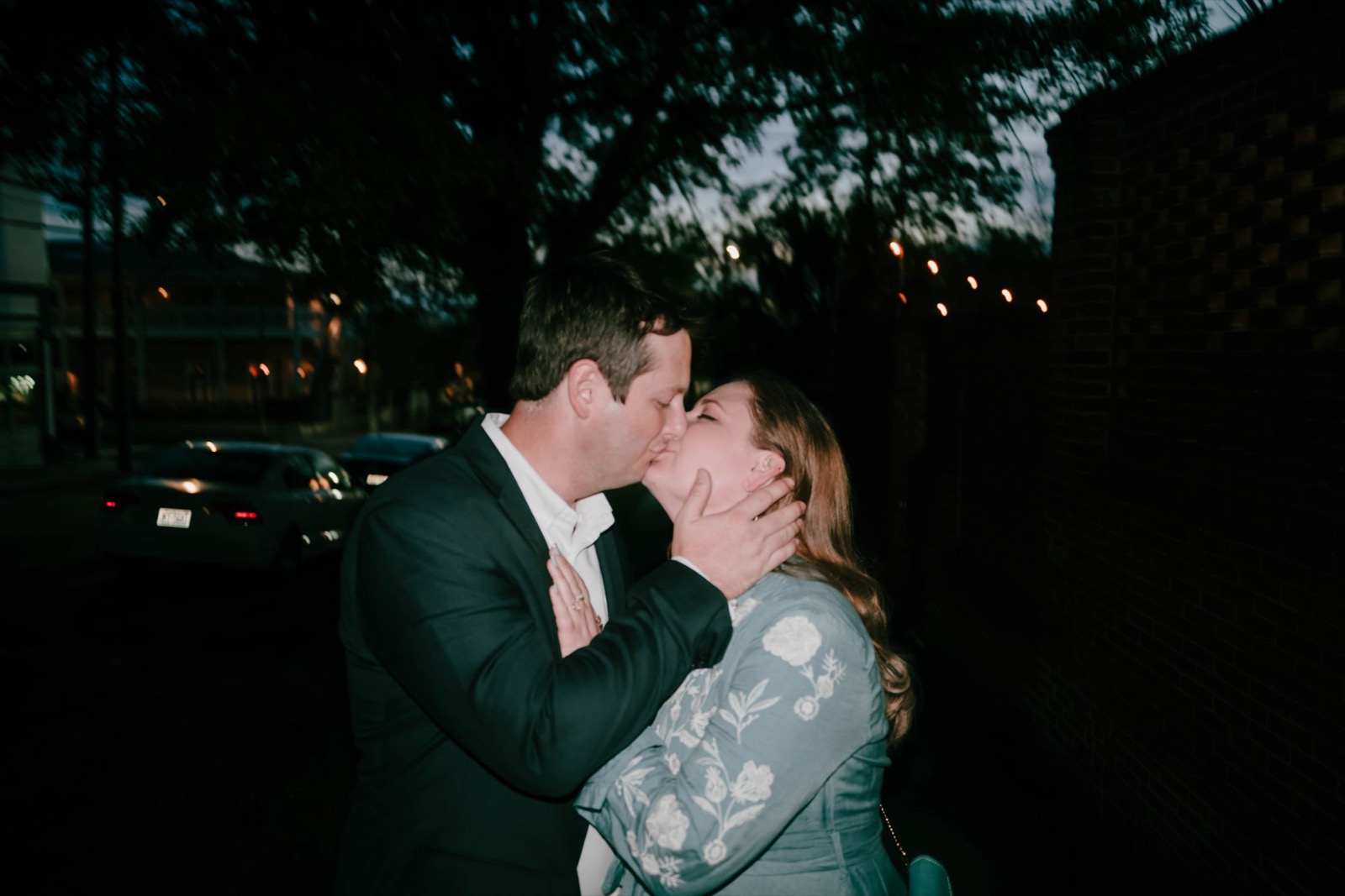 Paparazzi Style Engagement Photos in Wilmington | Wilmington Engagement Photographer