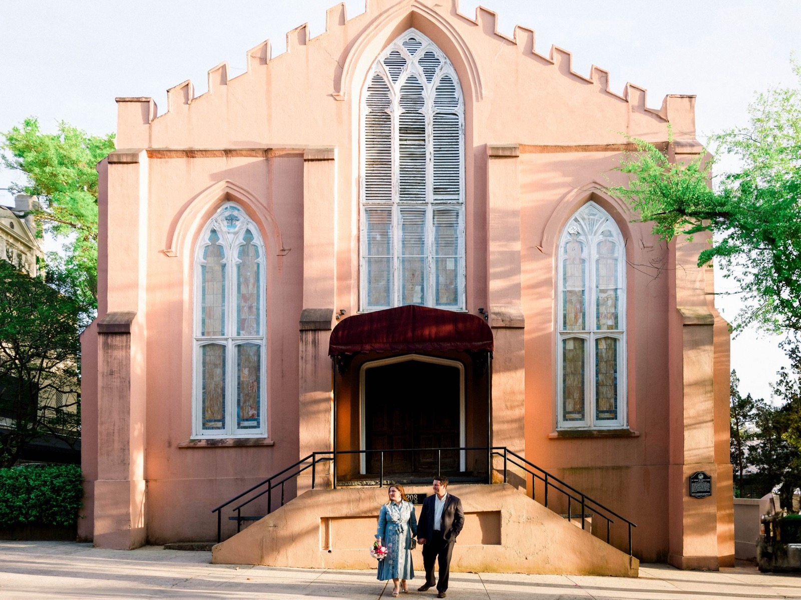 Paparazzi Style Engagement Photos in Wilmington | Wilmington Engagement Photographer