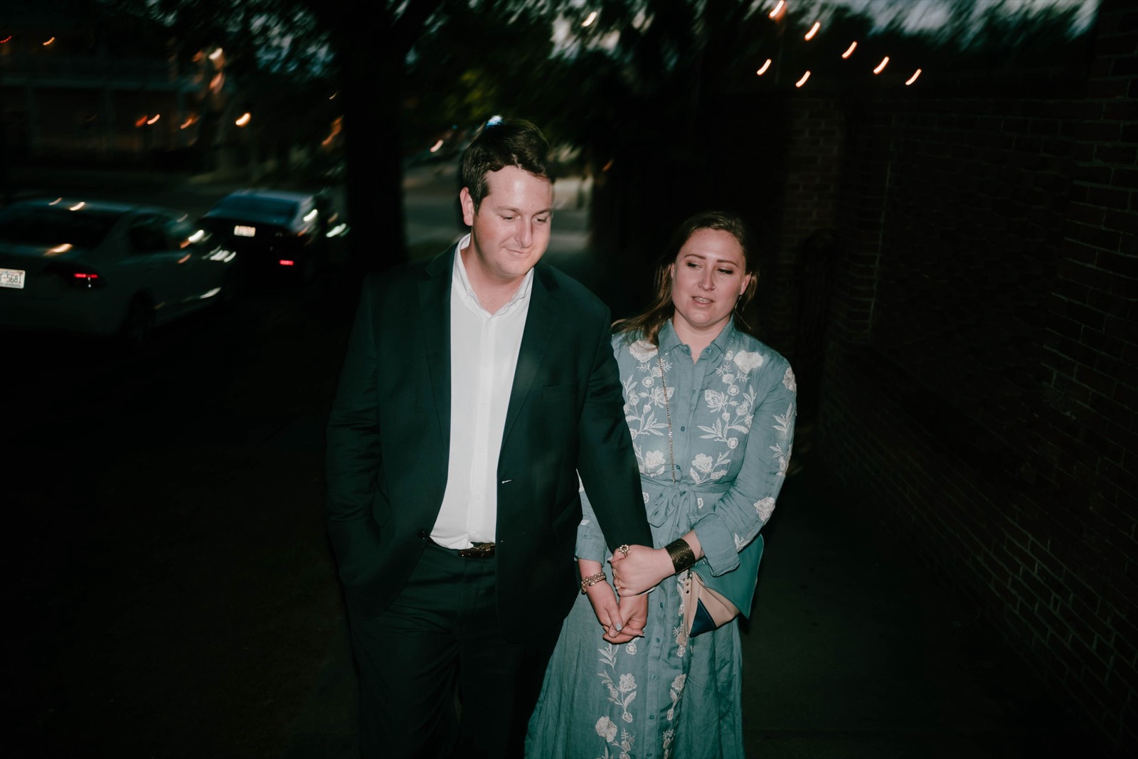 Paparazzi Style Engagement Photos in Wilmington | Wilmington Engagement Photographer