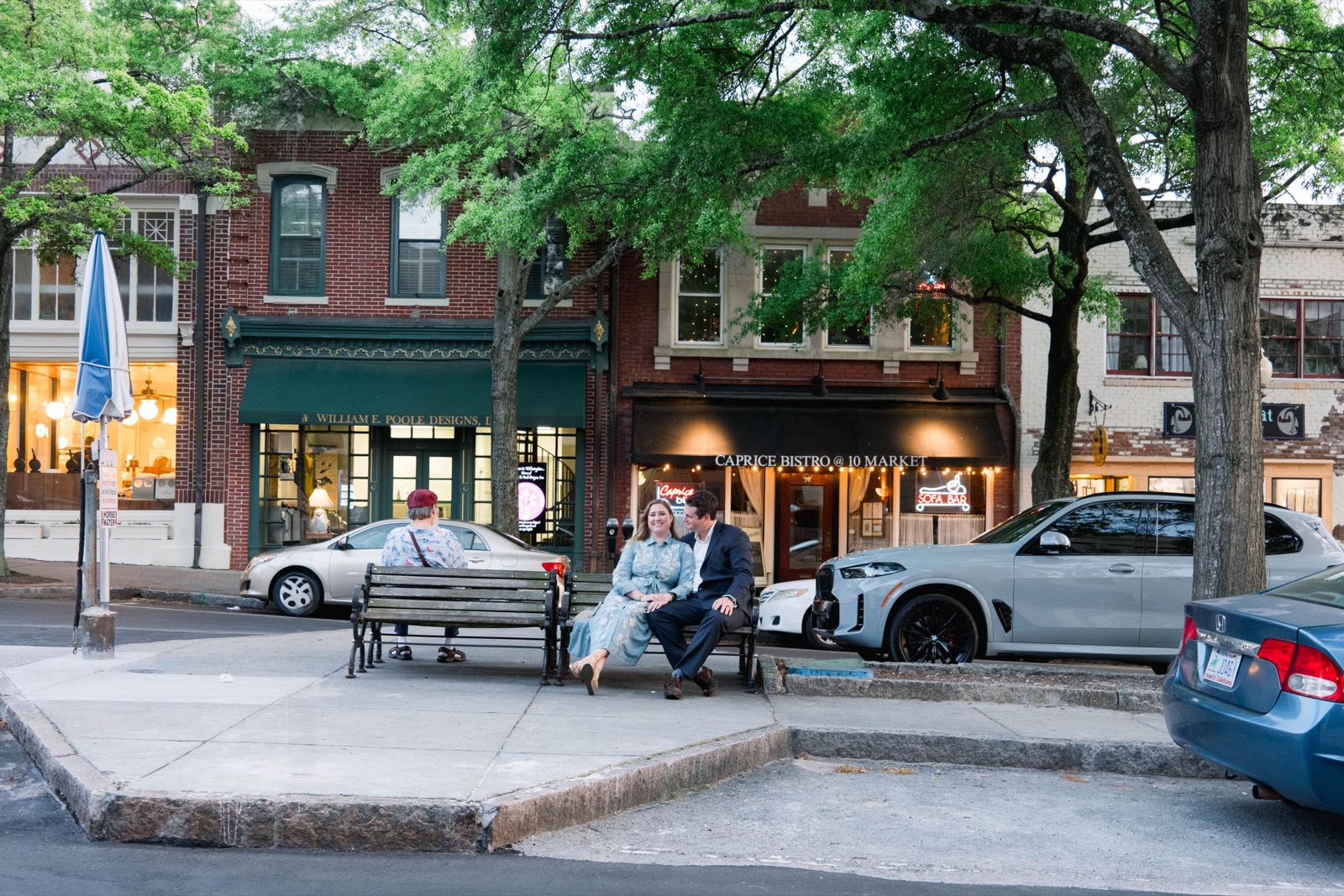 Paparazzi Style Engagement Photos in Wilmington | Wilmington Engagement Photographer
