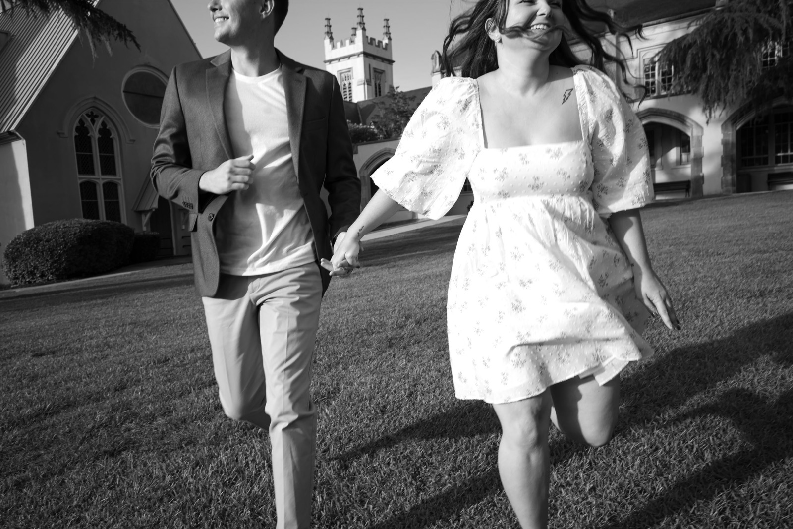 Shelbi and Shane's Engagement Session in St. James Episcopal Church | Wilmington, NC