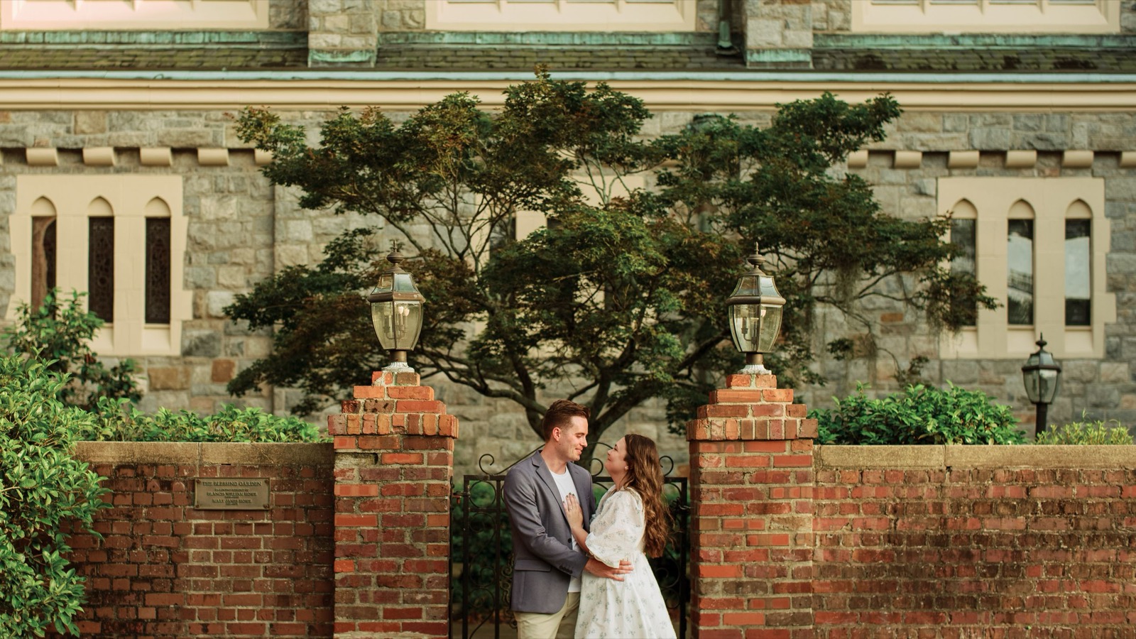 Shelbi and Shane's Engagement Session in St. James Episcopal Church | Wilmington, NC