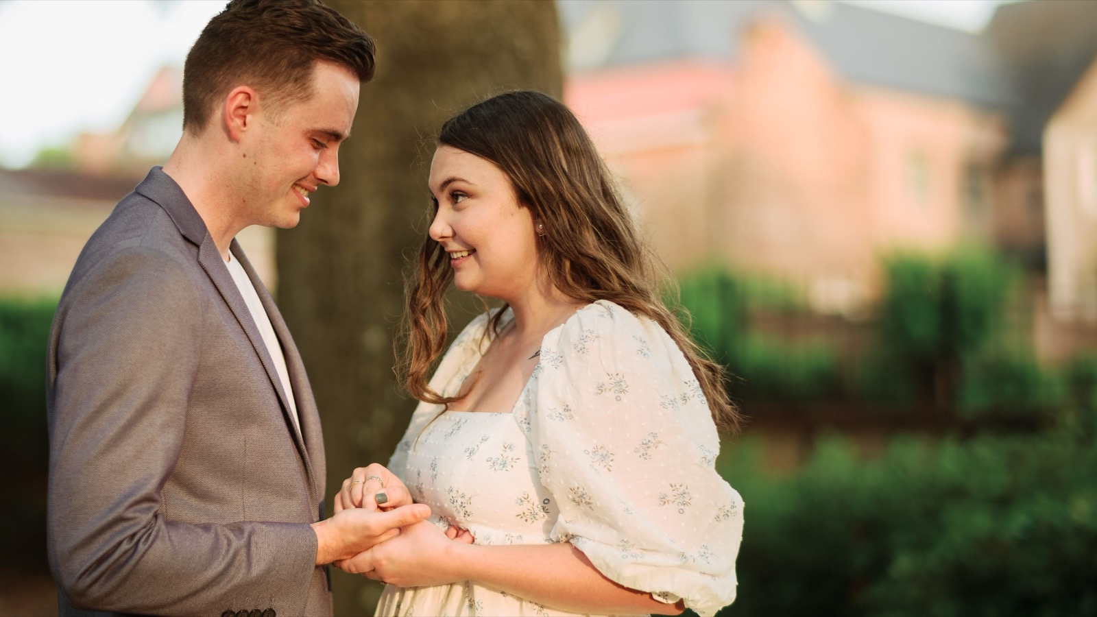 Shelbi and Shane's Engagement Session in St. James Episcopal Church | Wilmington, NC