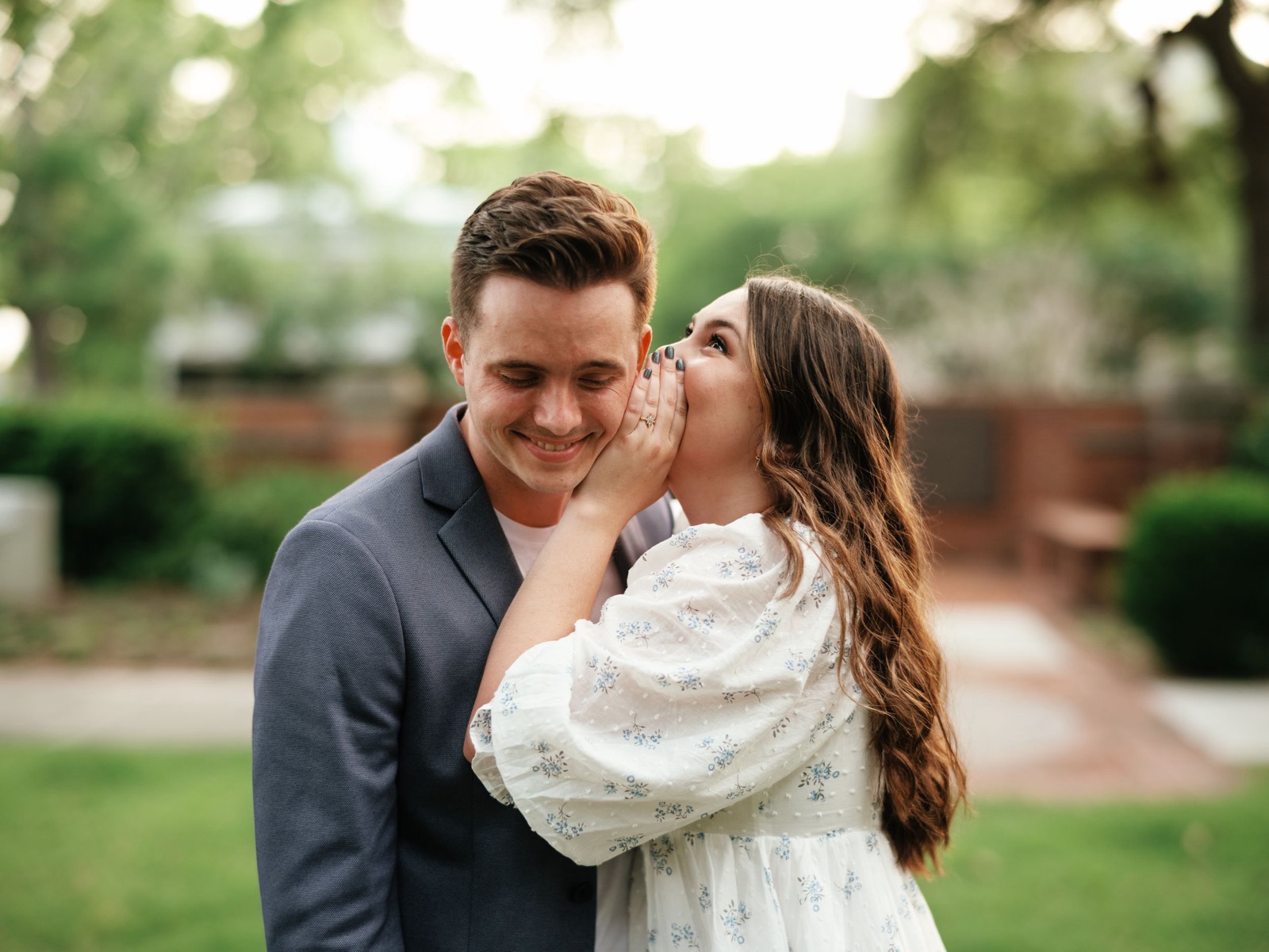 Shelbi and Shane's Engagement Session in St. James Episcopal Church | Wilmington, NC