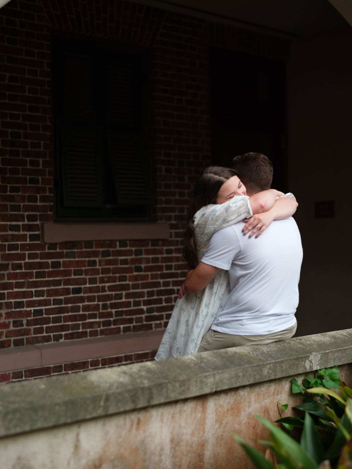 Shelbi and Shane's Engagement Session in St. James Episcopal Church | Wilmington, NC