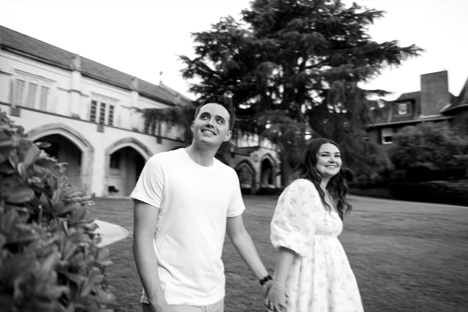 Shelbi and Shane's Engagement Session in St. James Episcopal Church | Wilmington, NC