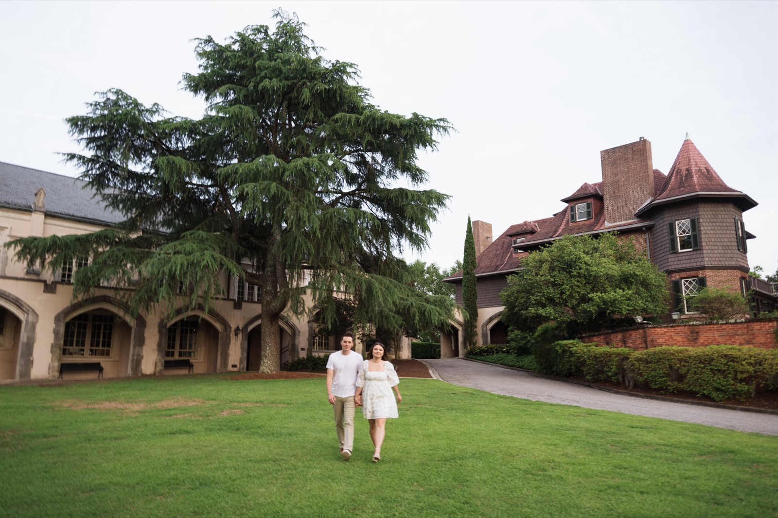 Shelbi and Shane's Engagement Session in St. James Episcopal Church | Wilmington, NC