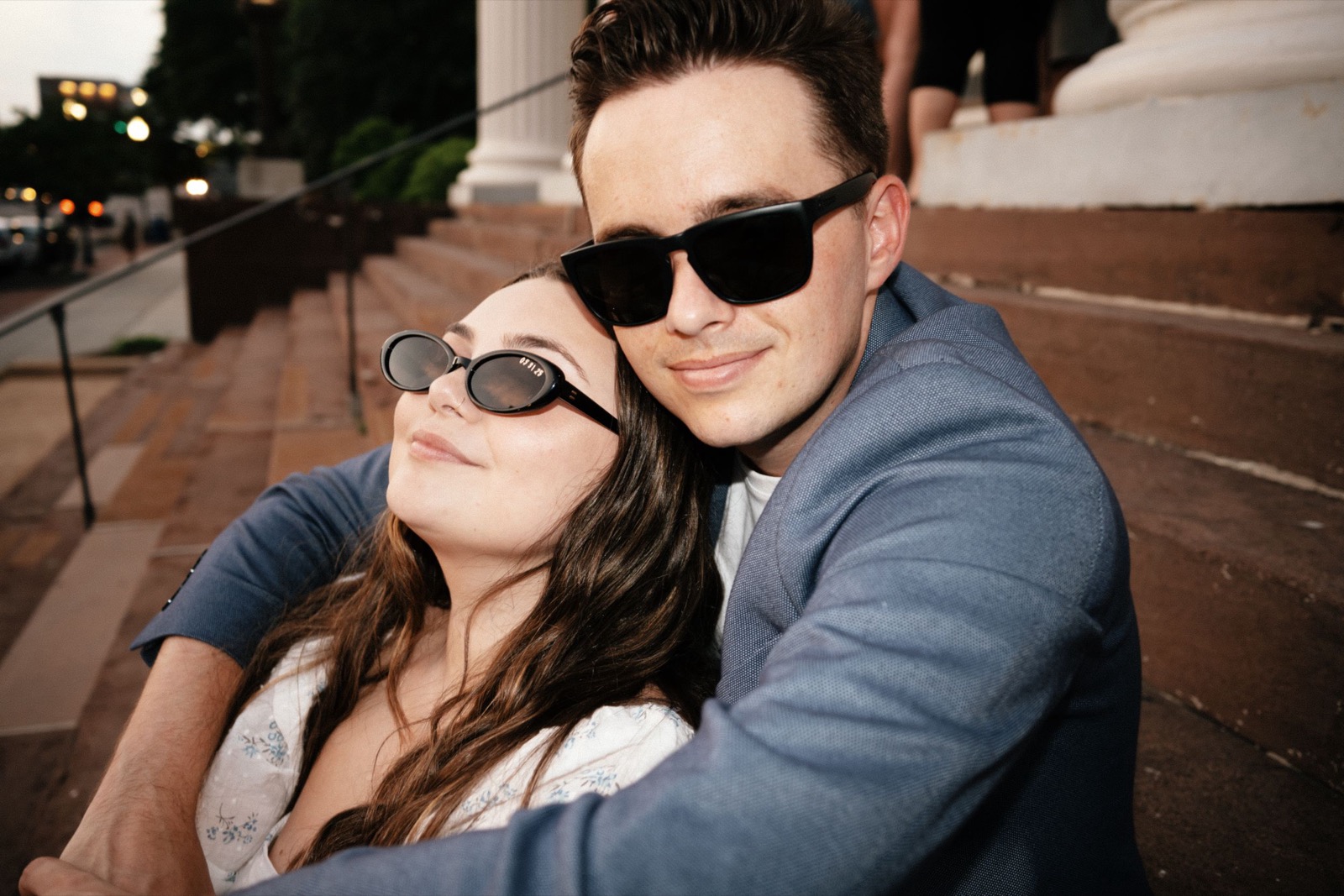 Shelbi and Shane's Engagement Session in St. James Episcopal Church | Wilmington, NC