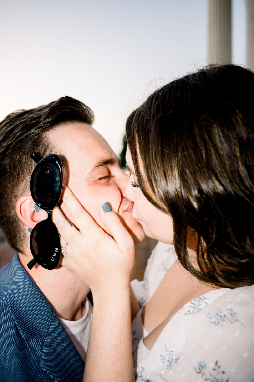 Shelbi and Shane's Engagement Session in St. James Episcopal Church | Wilmington, NC