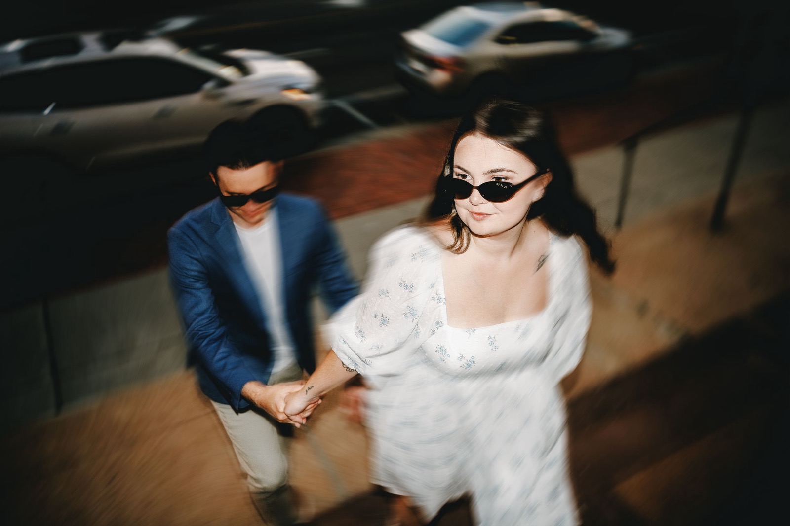 Shelbi and Shane's Engagement Session in St. James Episcopal Church | Wilmington, NC