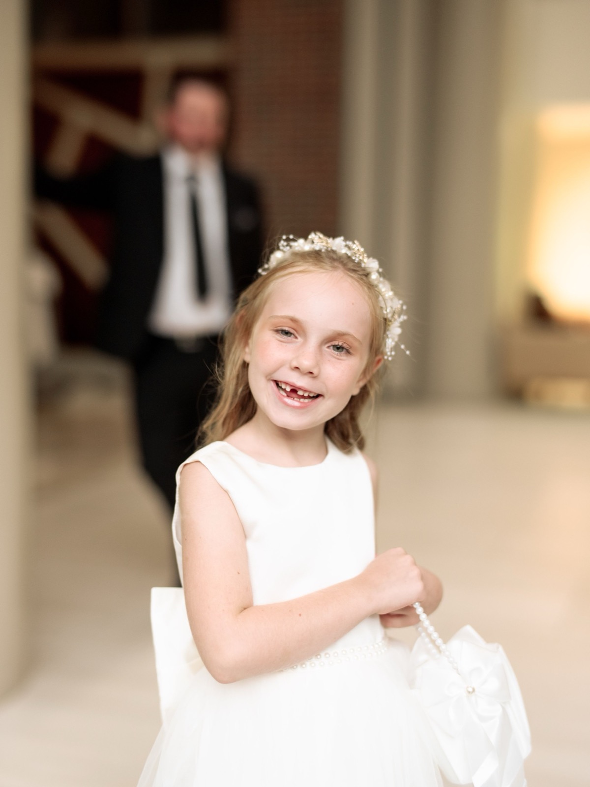 Celebrants, bride and groom attend raleigh Wedding at Caffe Luna