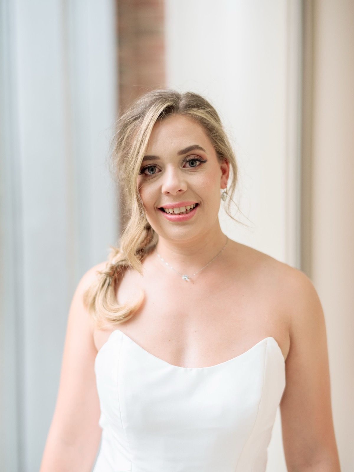 Celebrants, bride and groom attend raleigh Wedding at Caffe Luna