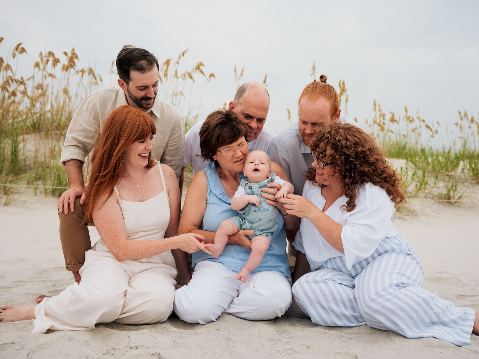 what to wear family beach session - family photographer