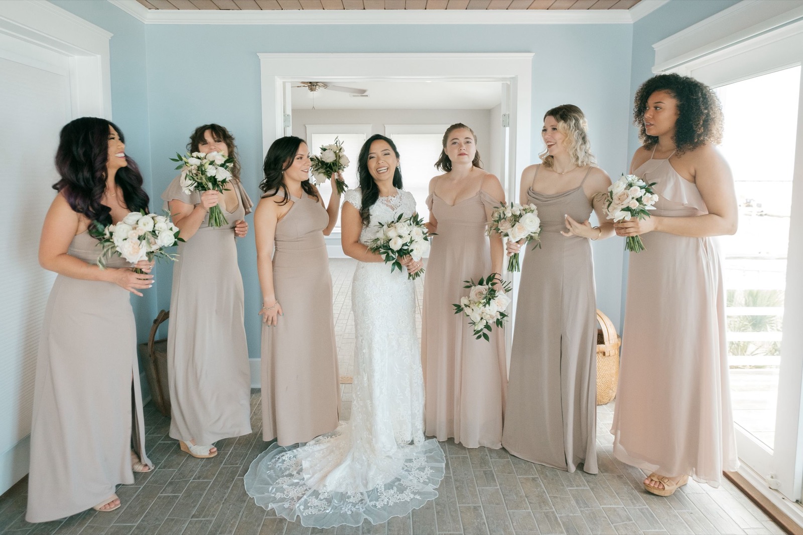 Danielle and Channing wedding story, photograph 2