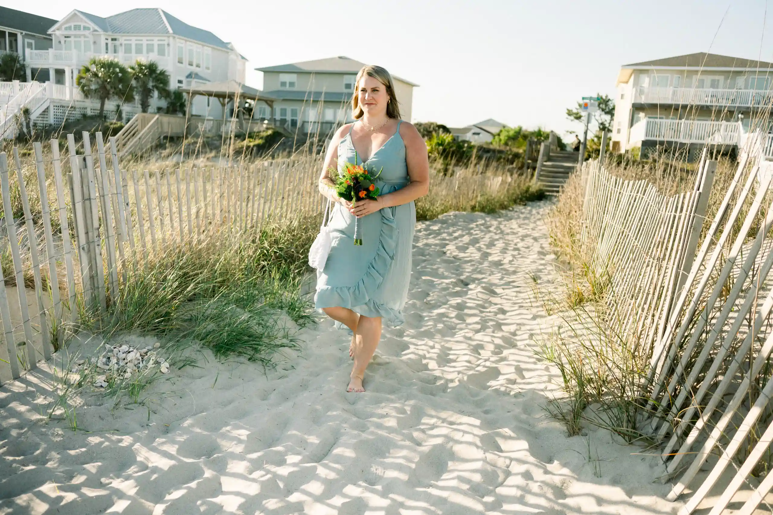 Spring Wedding in Oak Island wedding photo 8