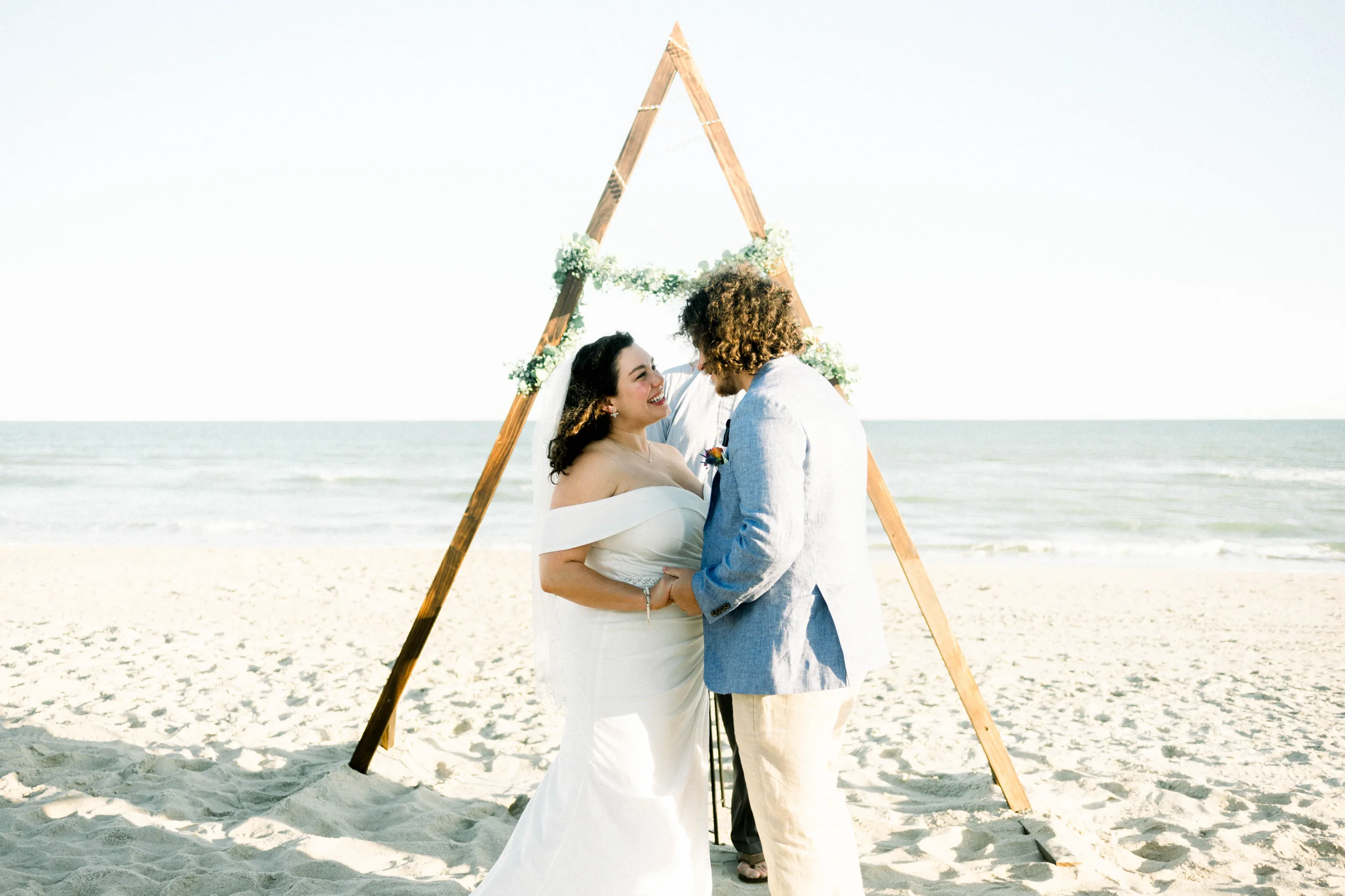 Spring Wedding in Oak Island wedding photo 9