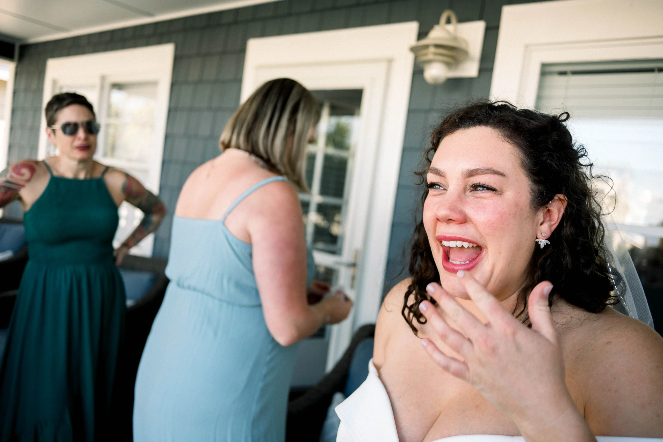 Spring Wedding in Oak Island wedding photo 85