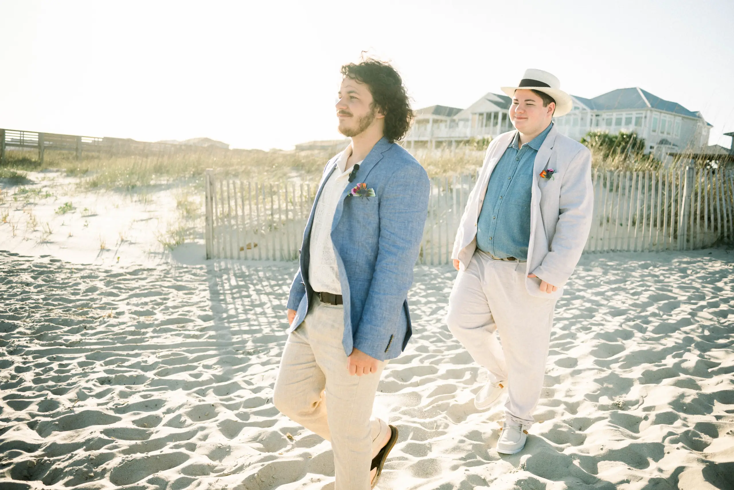 Spring Wedding in Oak Island wedding photo 89