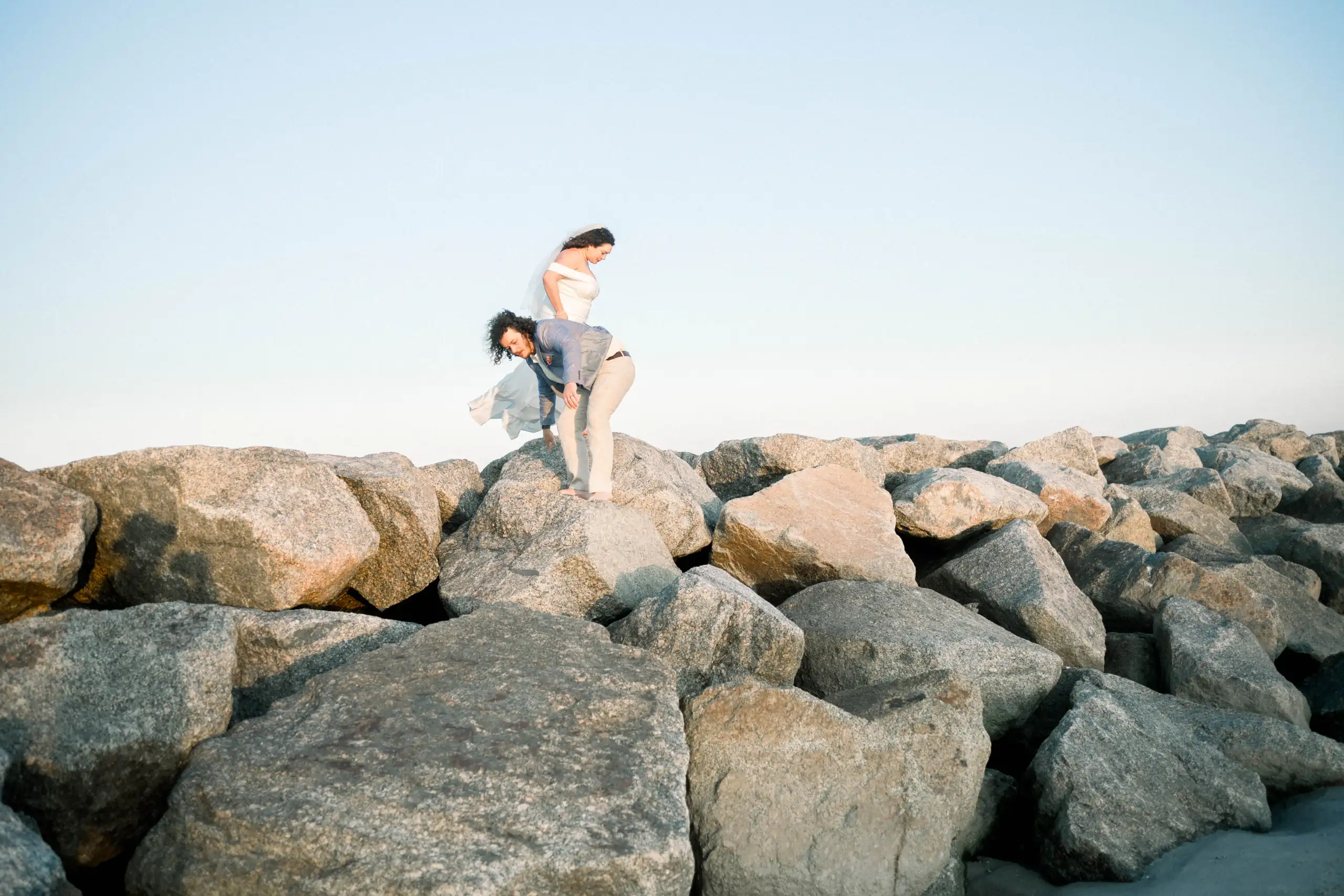 Spring Wedding in Oak Island wedding photo 98