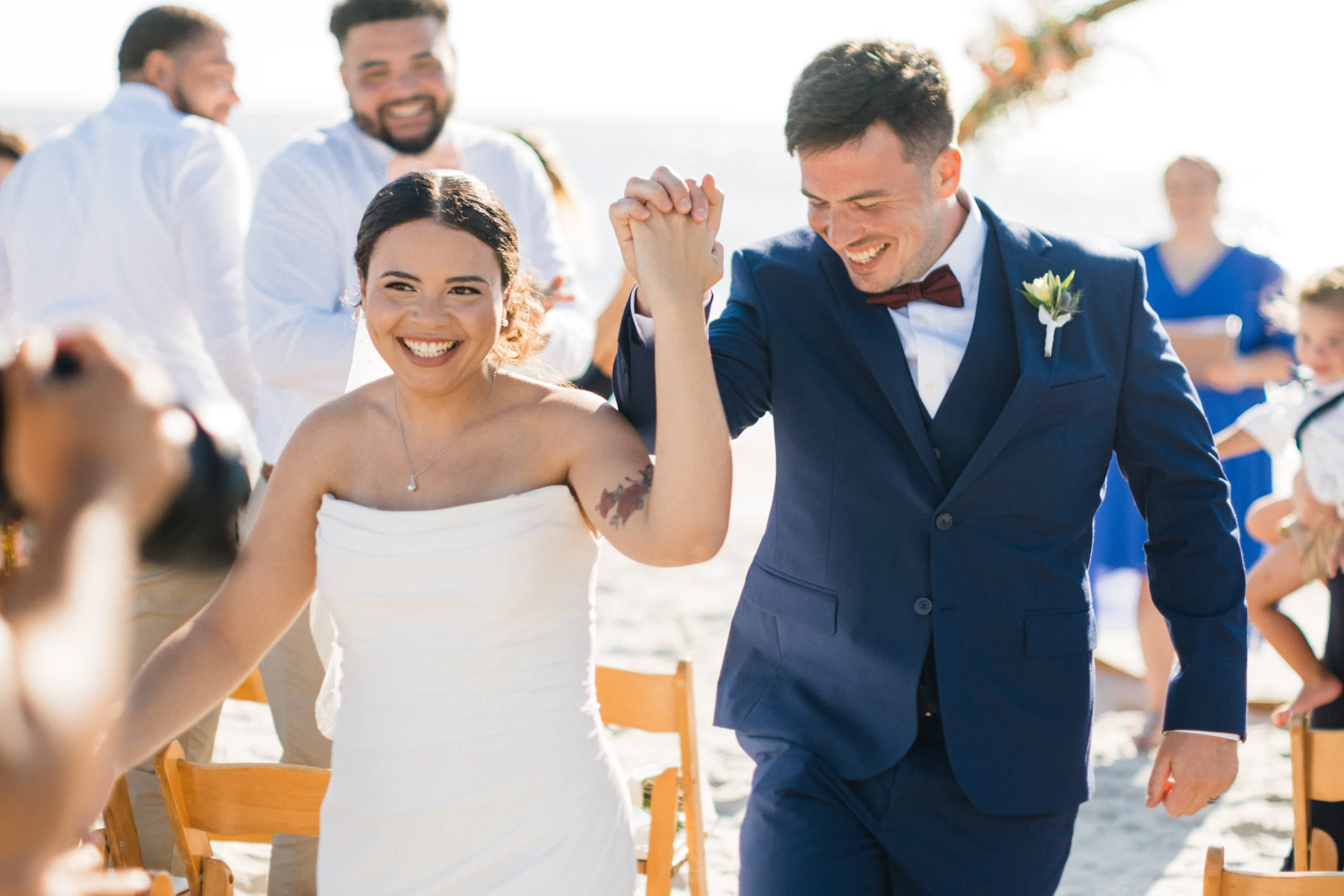 Ocean Isle Beach Airbnb wedding photo 6