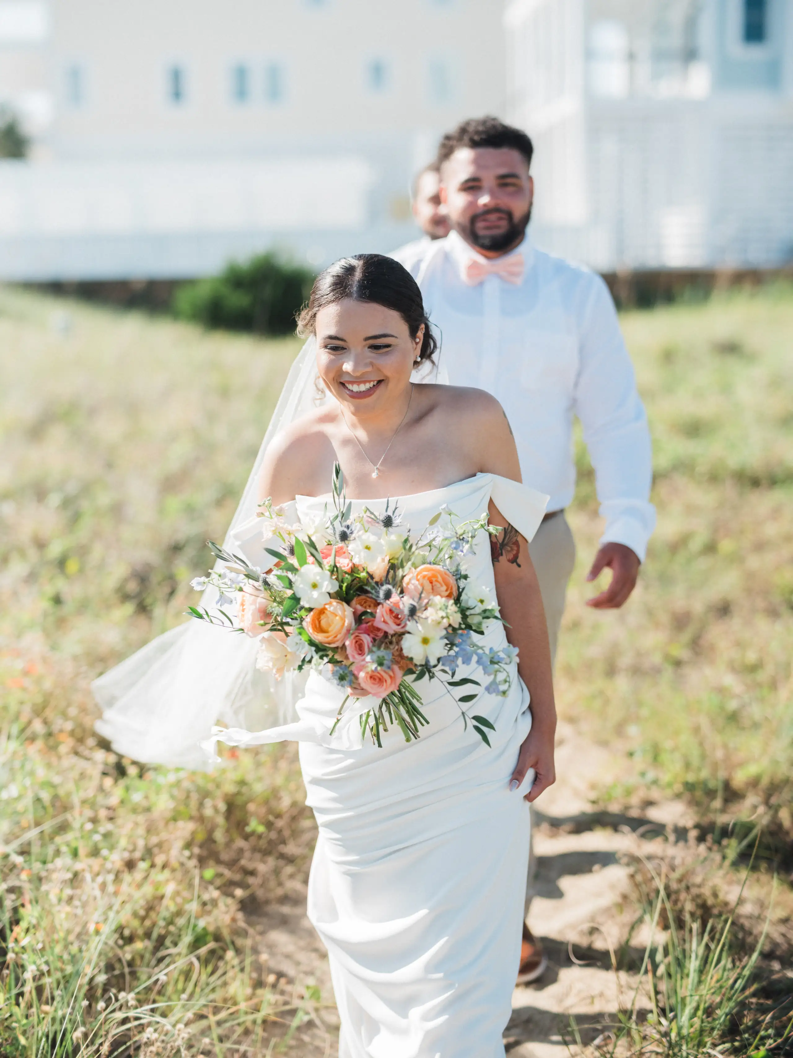 Ocean Isle Beach Airbnb wedding photo 22
